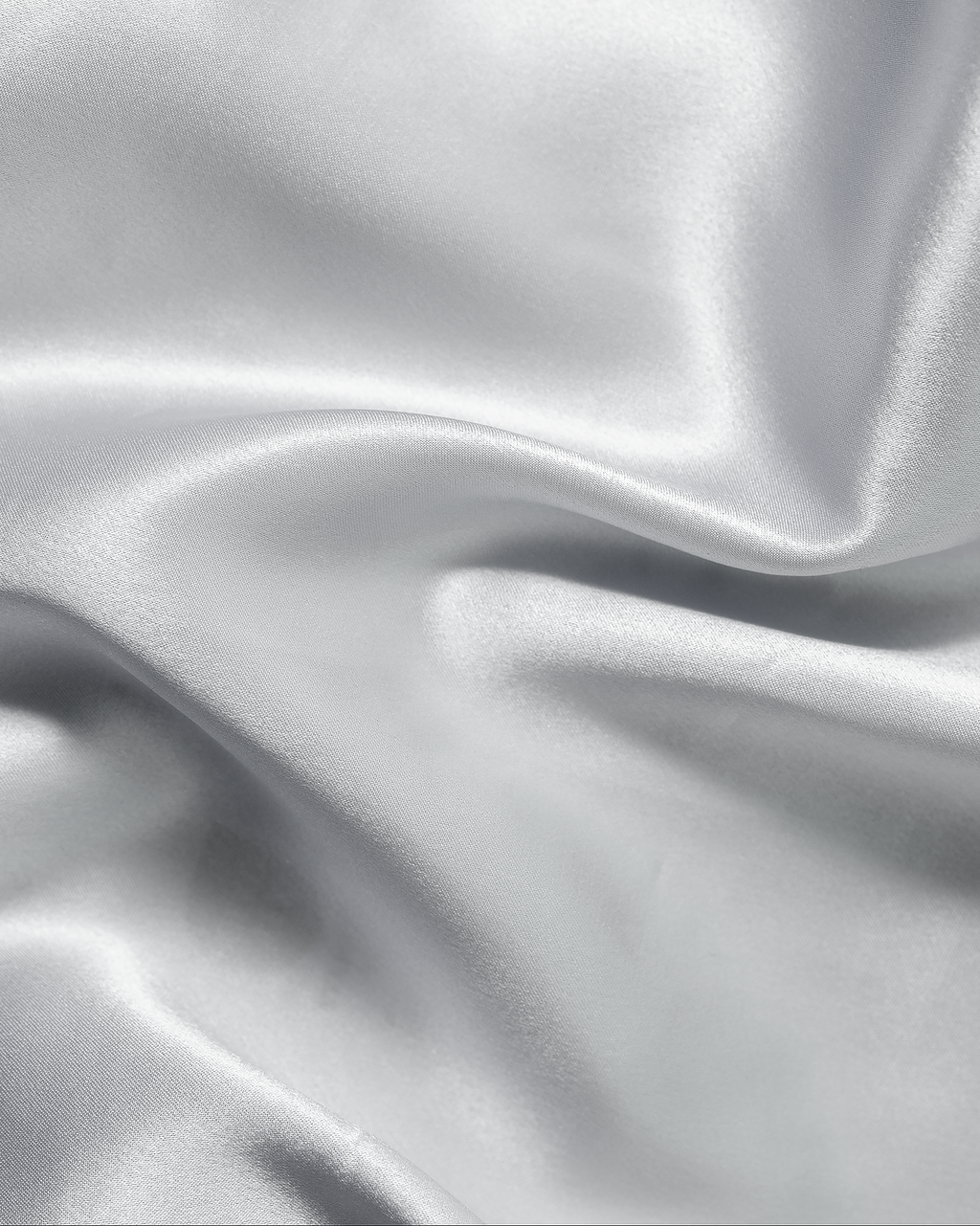 Silk Pillowcase Silver