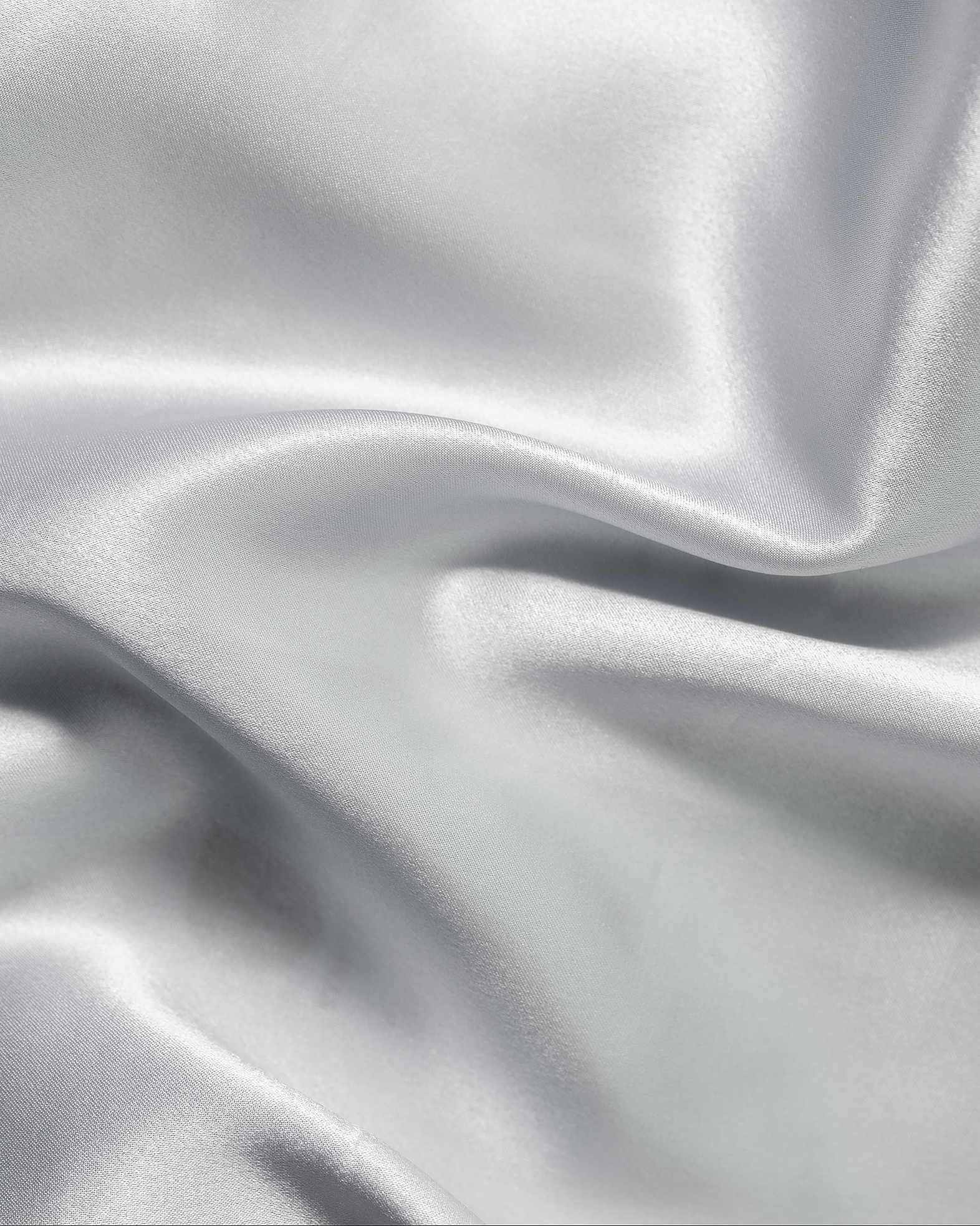 Silk Pillowcase Silver