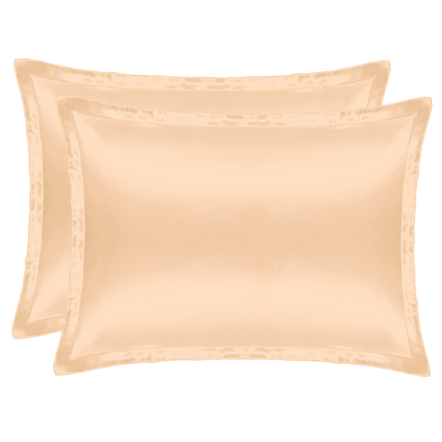 Silk Pillowcase Caramel Duo