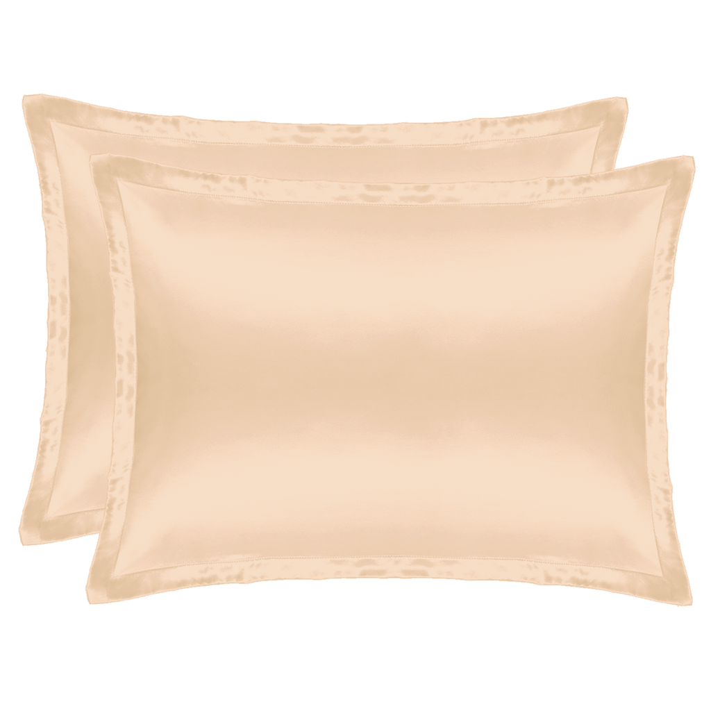 Silk Pillowcase Caramel Duo
