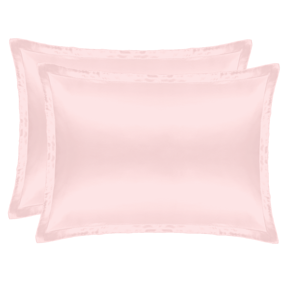 Silk Pillowcase Light Blush Duo