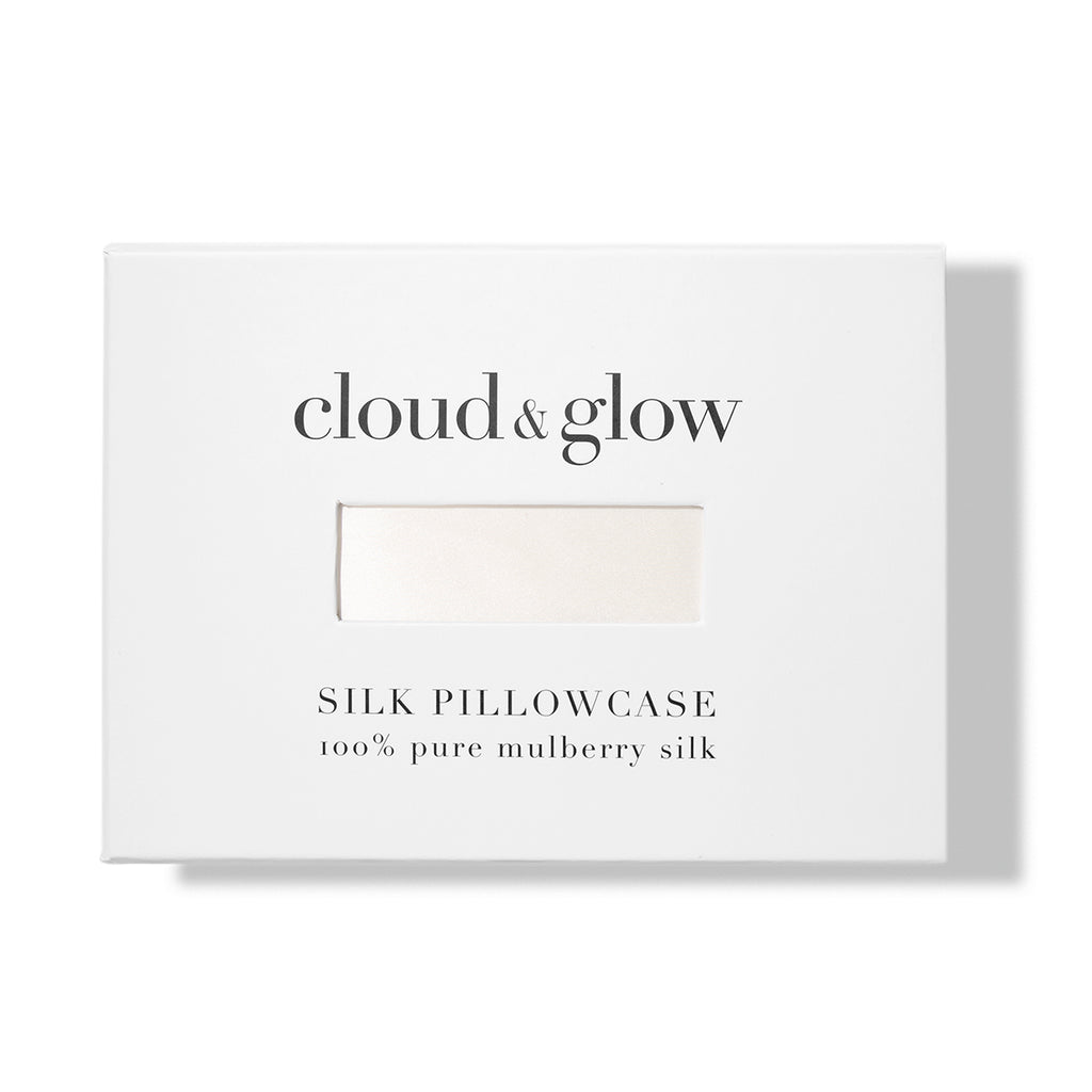 Silk Pillowcase White Duo