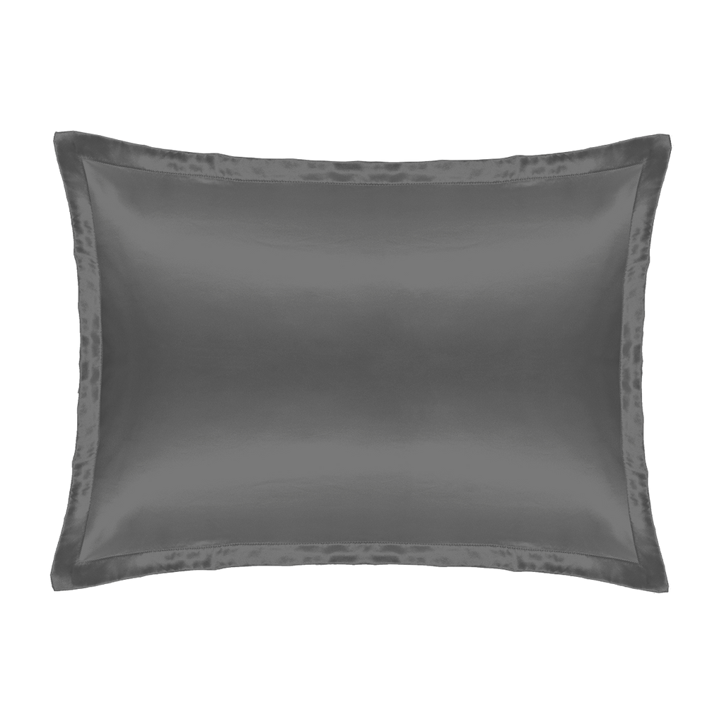 Silk Pillowcase Charcoal