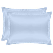 Silk Pillowcase Sky Blue Duo