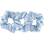 Silk Scrunchies Sky Blue 4 cm