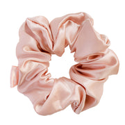 Silk Scrunchies Peach 4 cm